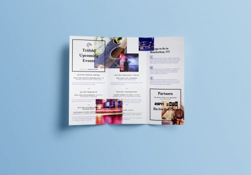 Simple Tri-Fold Brochure Designs